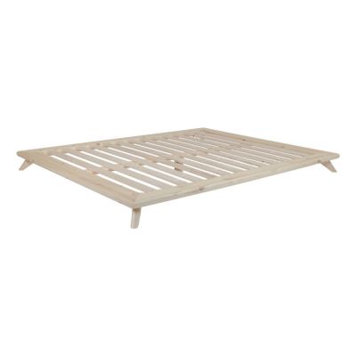 Pat matrimonial Karup Design Senza Bed Natural, 160 x 200 cm ieftin