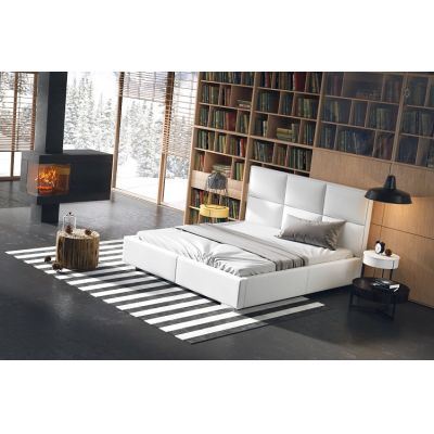 Pat tapitat cu piele ecologica Quaddro Plus Pat tapitat cu piele ecologica Quaddro Plus