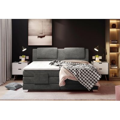 Pat Boxspring cu reglaj electric si topper WAVE