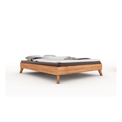 Pat dublu din lemn de fag 160x200 cm Greg - The Beds