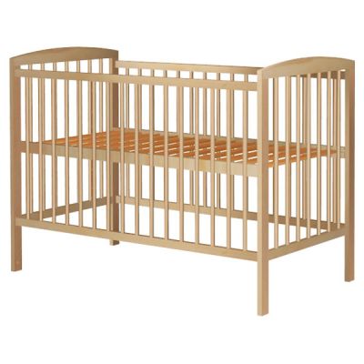Patut copii din lemn Anzel 120x60 cm natur