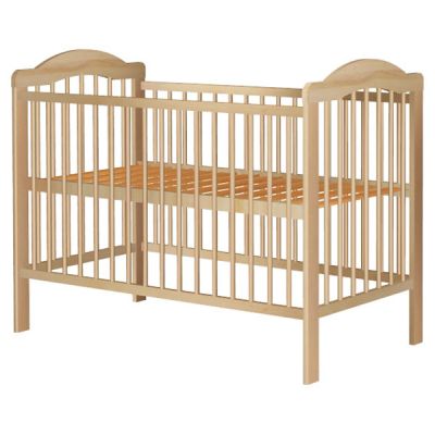 Patut copii din lemn Lizett 120x60 cm natur