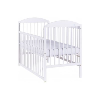 Patut pentru copii Lulaya Culisant Alb + Saltea Cocos 8 Cm