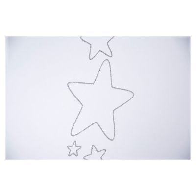 Patut din lemn pentru copii Drewex Stars Silver