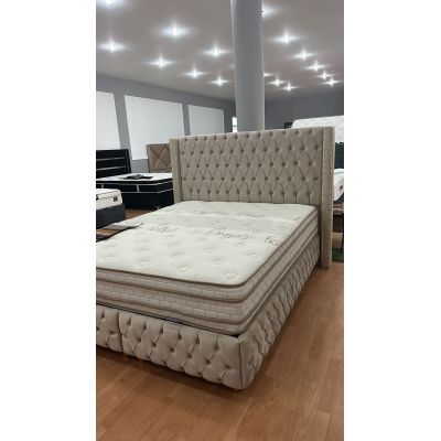 Pat Alis tapitat catifea 160/200 cm personalizabil pe culori