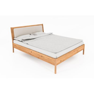 Pat din lemn de stejar 90x200 cm Pola – The Beds