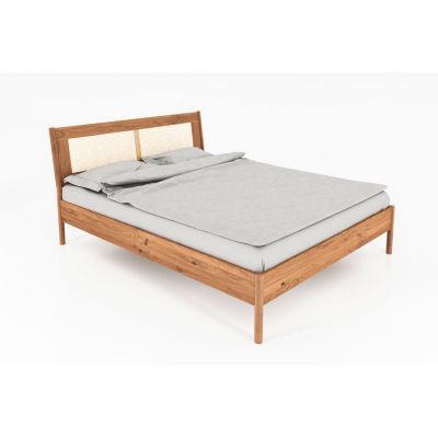 Pat din lemn de stejar 90x200 cm Pola – The Beds