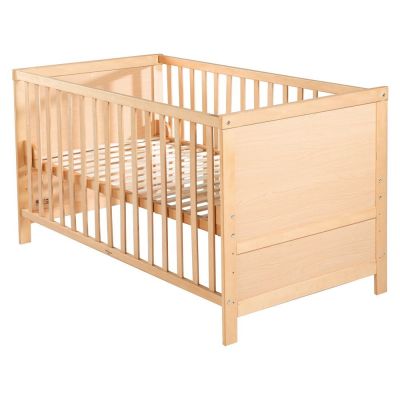 Pătuț în culoare naturală 70x140 cm – Roba