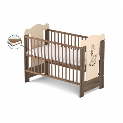 Patut fara sertar Vessanti Ella Maro + Saltea Cocos 12 cm