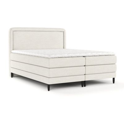 Pat boxspring crem 200x200 cm Dove – Maison de Rêve