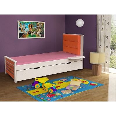 Pat din lemn de pin cu 2 sertare pentru copii Matylda, 200 x 90 cm Pat din lemn de pin cu 2 sertare pentru copii Matylda, 200 x 90 cm