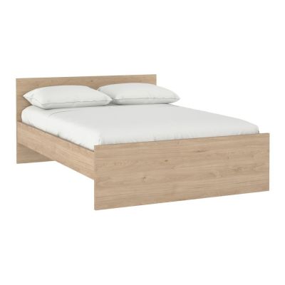 Pat matrimonial în culoare naturală 140x190 cm Naia – Tvilum