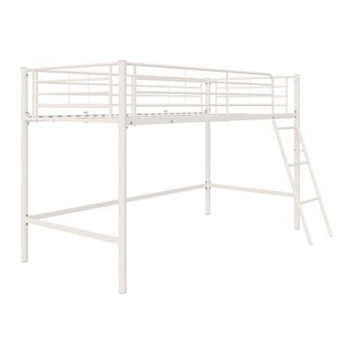 Pat pentru copii alb înalt 90x200 cm Jodie – Støraa