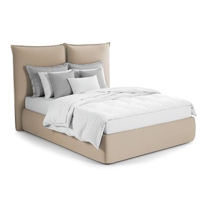 Pat Tapițat Rossi, cu somieră fixă și tăblie înaltă