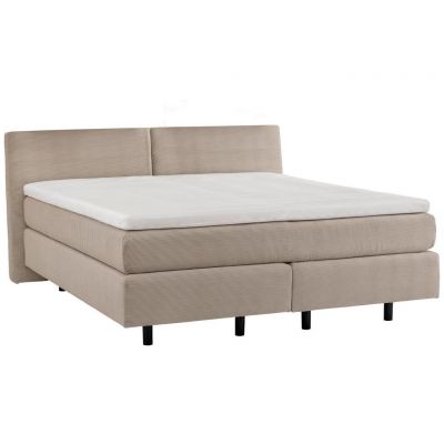 Boxspring, 180/200 cm, gri-maro