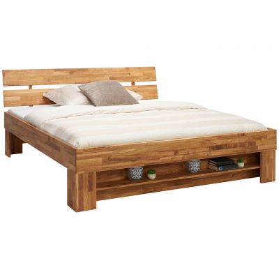 Pat 180x200 Cm, 180/200 cm, stejar sălbatic