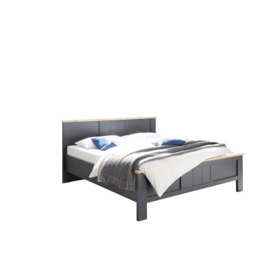 Pat, 193/101 cm, grafit, stejar Artisan