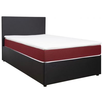 PAT BOXSPRING 120/200 cm in roșu, negru