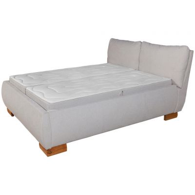 Pat Tapițat, 180/200 cm, gri