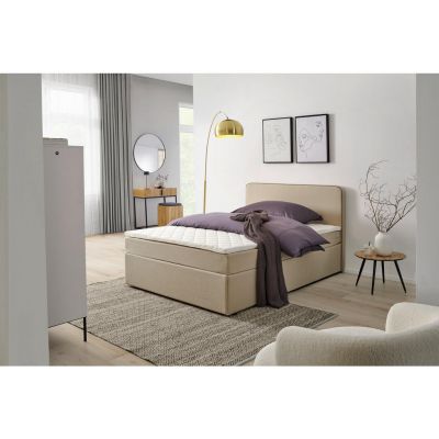 PAT TIP BOXSPRING FĂRĂ ARCURI 140/200 cm bej