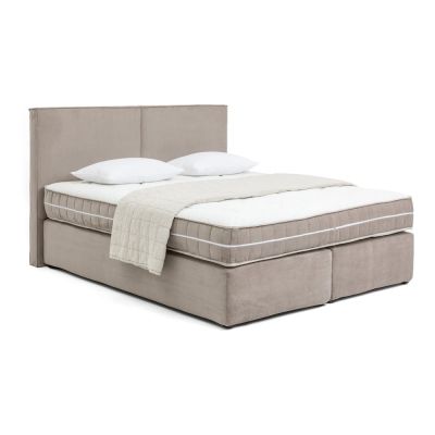 Pat boxspring taupe 180x200 cm Olia Bold – Bonami Selection