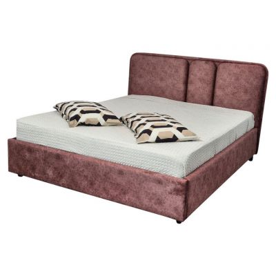 PAT TAPIȚAT 160X200 CM in roșu burgund