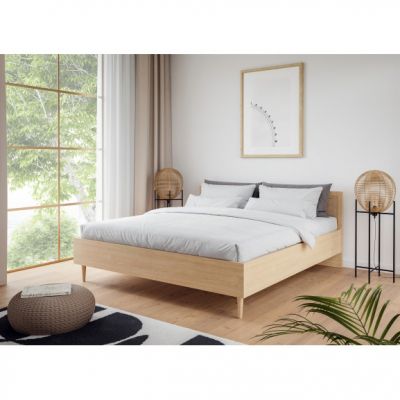 Pat Charleston, Dimensiune Saltea 180 x 200 Cm, Stejar Elegancia Si Polyrattan