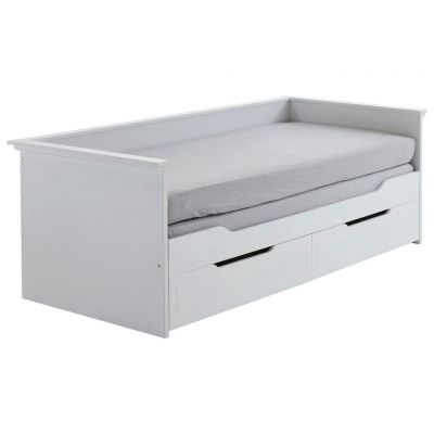 Pat Extensibil, 90/180/200 cm, alb