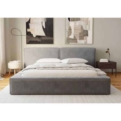 PAT TAPIțAT 160/200 cm in antracit