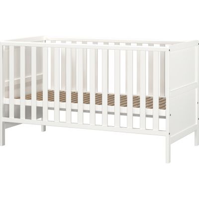 Pătuț alb din lemn masiv 70x140 cm Alkmaar – Germania