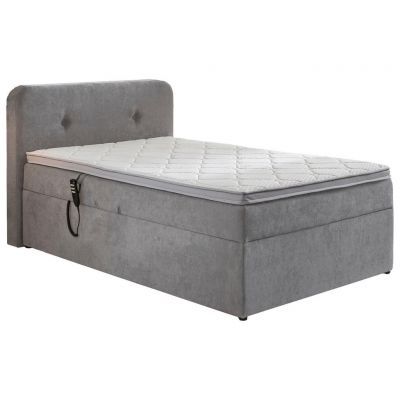 PAT BOXSPRING 120/200 cm in gri deschis