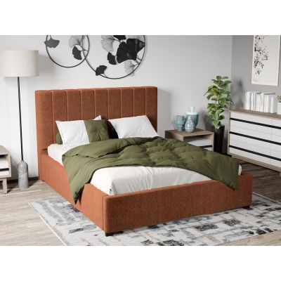 Pat Tapitat cu Somiera Fixa Terra - Eden10 140x200