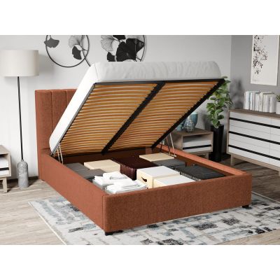 Pat Tapitat cu Somiera Rabatabila Terra - Eden10 140x200