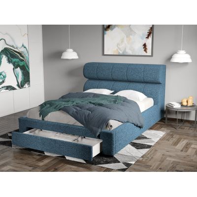 Pat Tapitat Galardo cu sertar Cyan - Coral 10 160x200