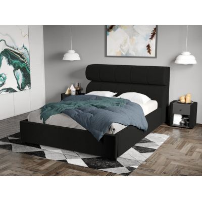 Pat Tapitat Galardo Fix Negru - Riviera 100 140x200