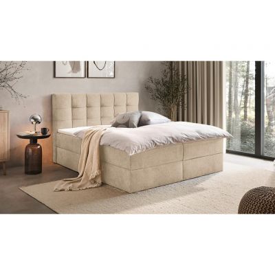 PAT TIP BOXSPRING FĂRĂ ARCURI 140/200 cm crem