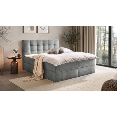 PAT TIP BOXSPRING FĂRĂ ARCURI 180/200 cm gri