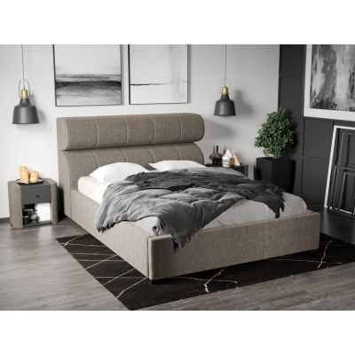 Pat Tapitat Galileo cu somiera fixa Bej - Eden 4 140x200