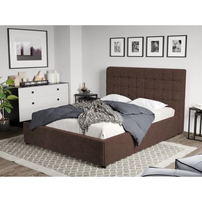 Pat Tapitat Rivo cu somiera fixa Maro - Poso 06 140x200