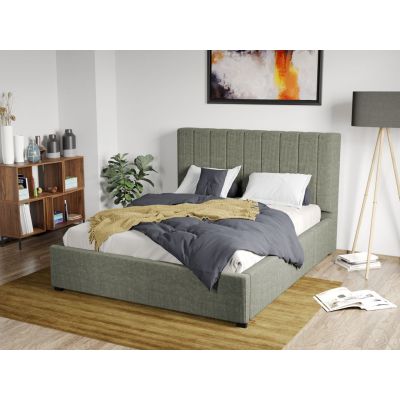 Pat Tapitat Adam cu somiera fixa Vernil - Poso 47 140x200