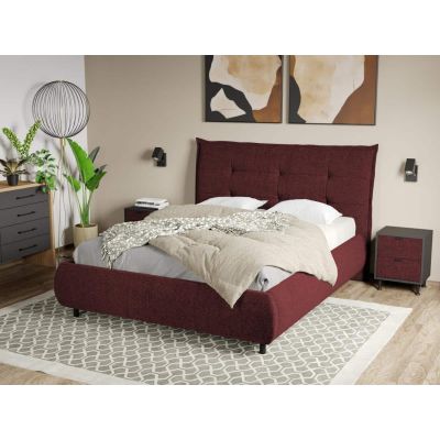 Pat Tapitat Axel cu somiera fixa Grena - Eden 9 160x200