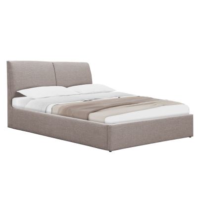 Pat dublu Violaine cu spațiu de depozitare 160x200cm