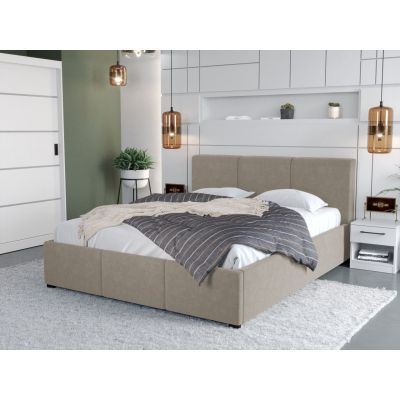 Pat Tapitat Avelis cu somiera fixa Bej-Swing 2 180x200