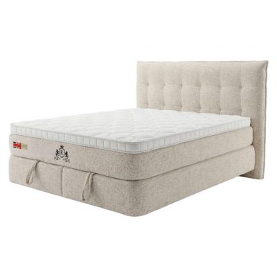 Pat Boxspring, 160/200 cm, bej