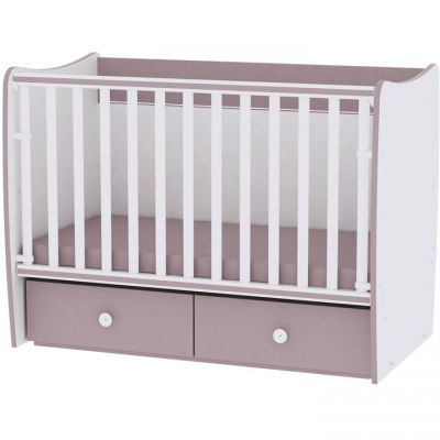 Pat Copii Mobilier Matrix New Alb/Cappucino 0 Luni-3 Ani