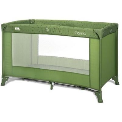 Pat Copii Pliabil Carina 1 Nivel Geanta De Transport Green Stars