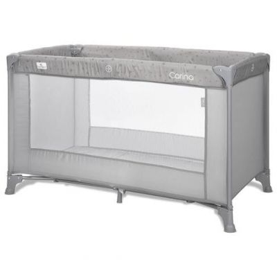 Pat Copii Pliabil Carina 1 Nivel Geanta De Transport Grey Stars