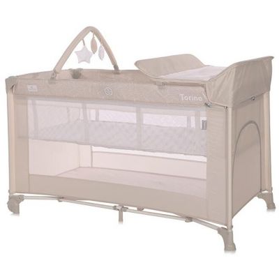 Pat Copii Pliabil Torino Plus 2 Nivele Cu Accesorii Fog Elements