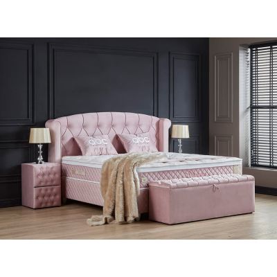 Pat cu lada depozitare Visco Lux, 180x200 cm