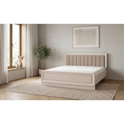 Pat Largo LOZ160 capatai lux 160x200 cm culoare cashmire